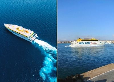 Ferry from Fuerteventura to Lanzarote